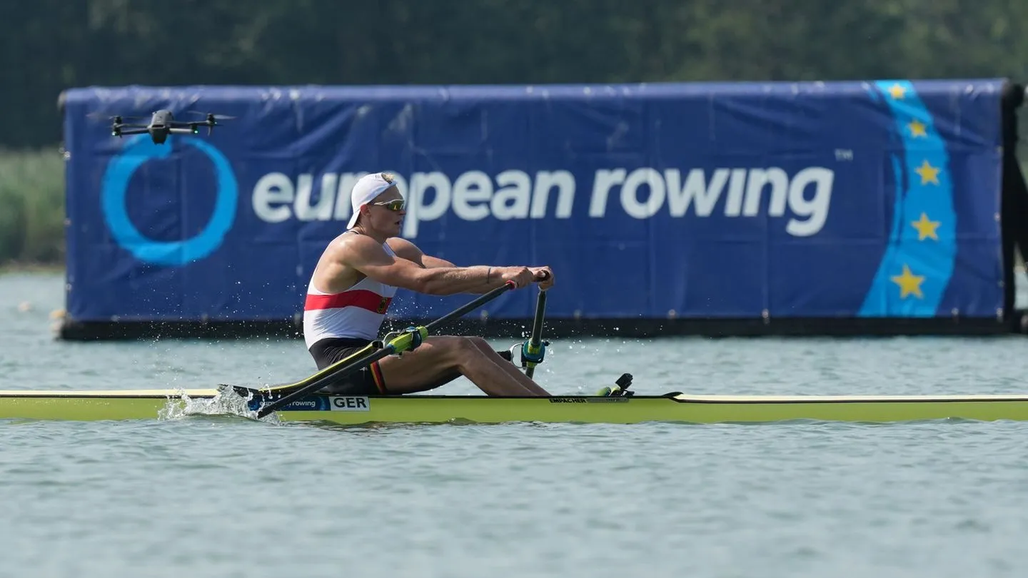 Ruder-EM: Zeidler holt souverän Gold – Deutschland-Achter mit Silber