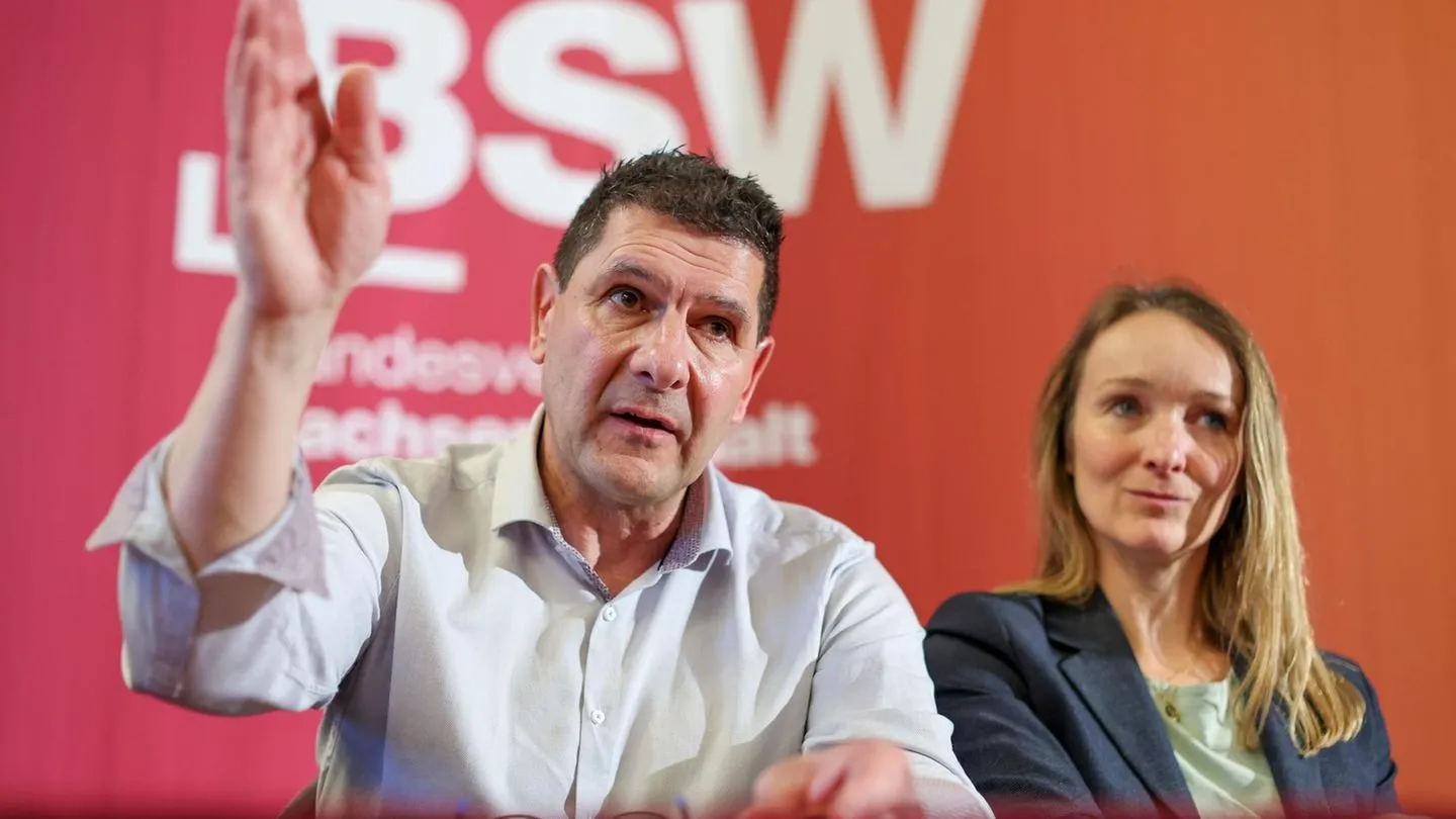 Wahlen in Sachsen-Anhalt: Claudia Wittig und Thomas Schulze – diese Spitzenkandidaten schickt das BSW ins Rennen