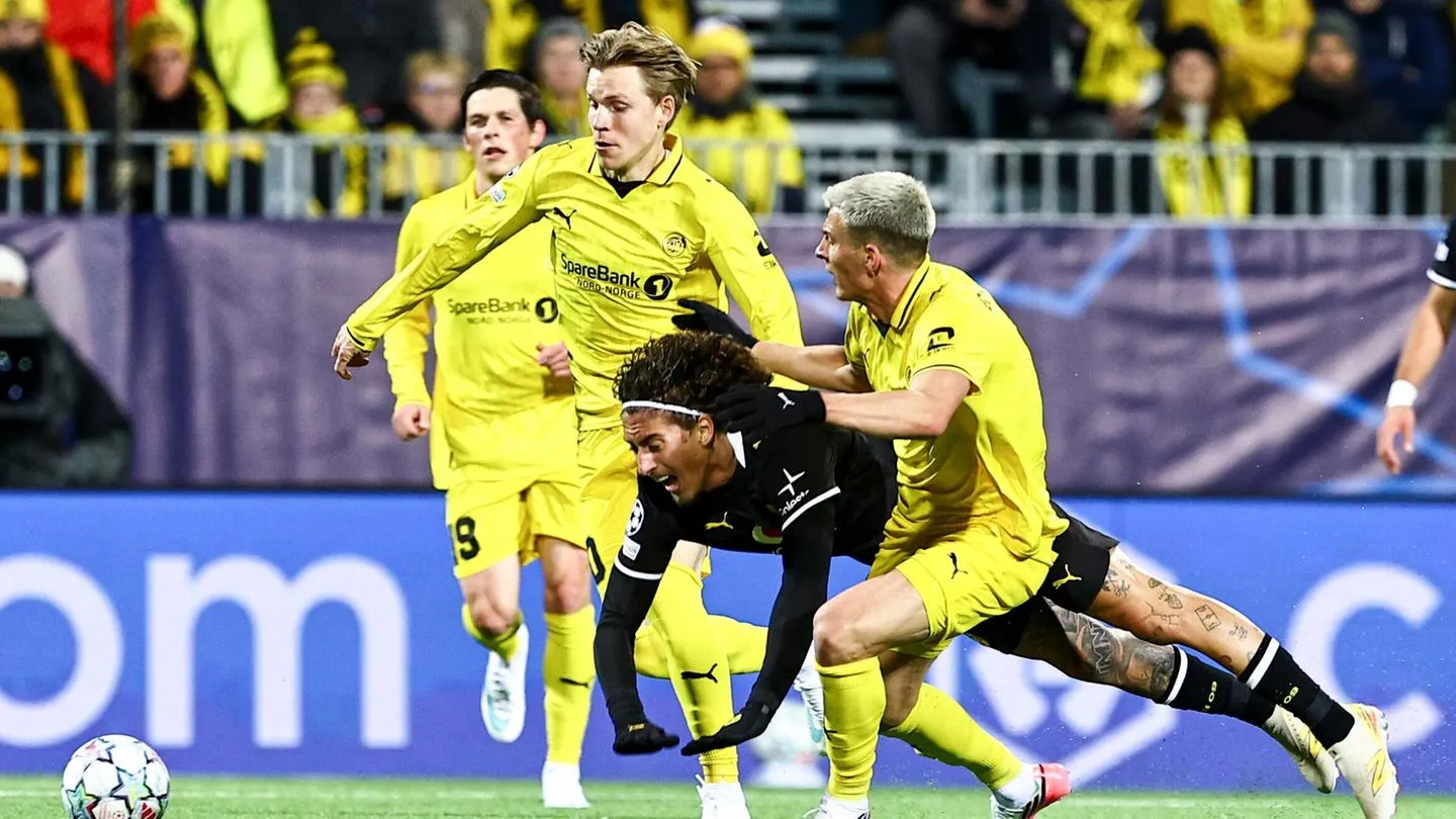 Champions League: BVB rutscht auf norwegischem Kunstrasen aus