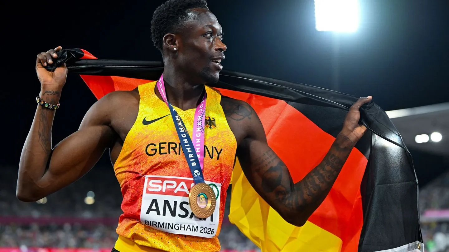 Leichtathletik: Ansah stürmt zu Gold über 200 Meter — Silber für Agyekum und Craft