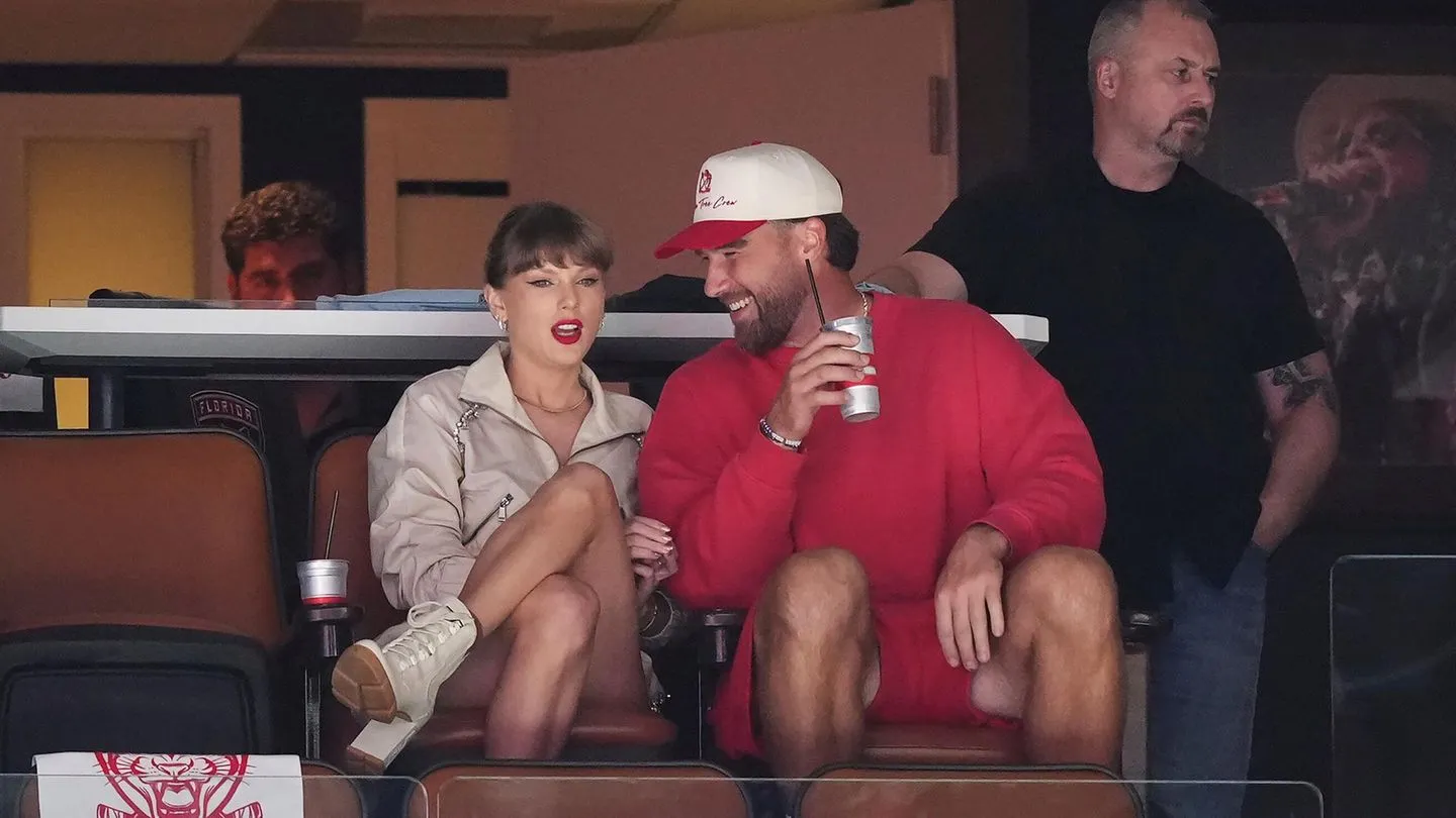Football-Star Travis Kelce nennt großen Vorteil, den die Ehe mit Taylor Swift bringt