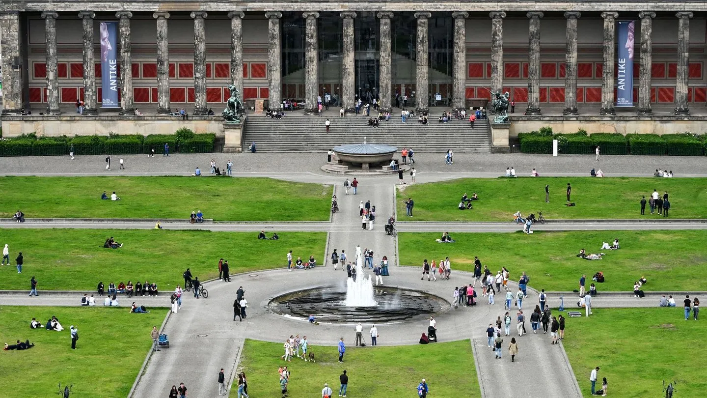 Baustelle an der Museumsinsel: Altes Museum braucht dringend Sanierung