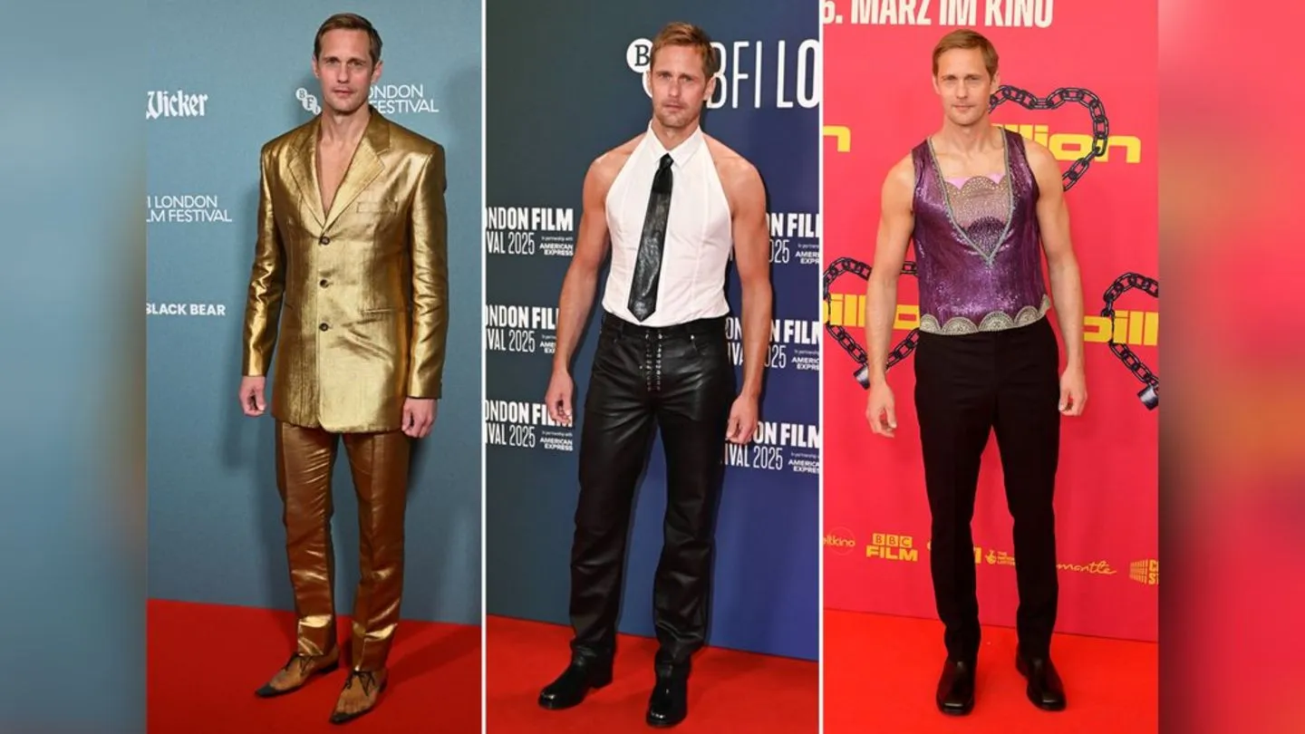 Alexander Skarsgård: Seine gewagtesten Red-Carpet-Looks