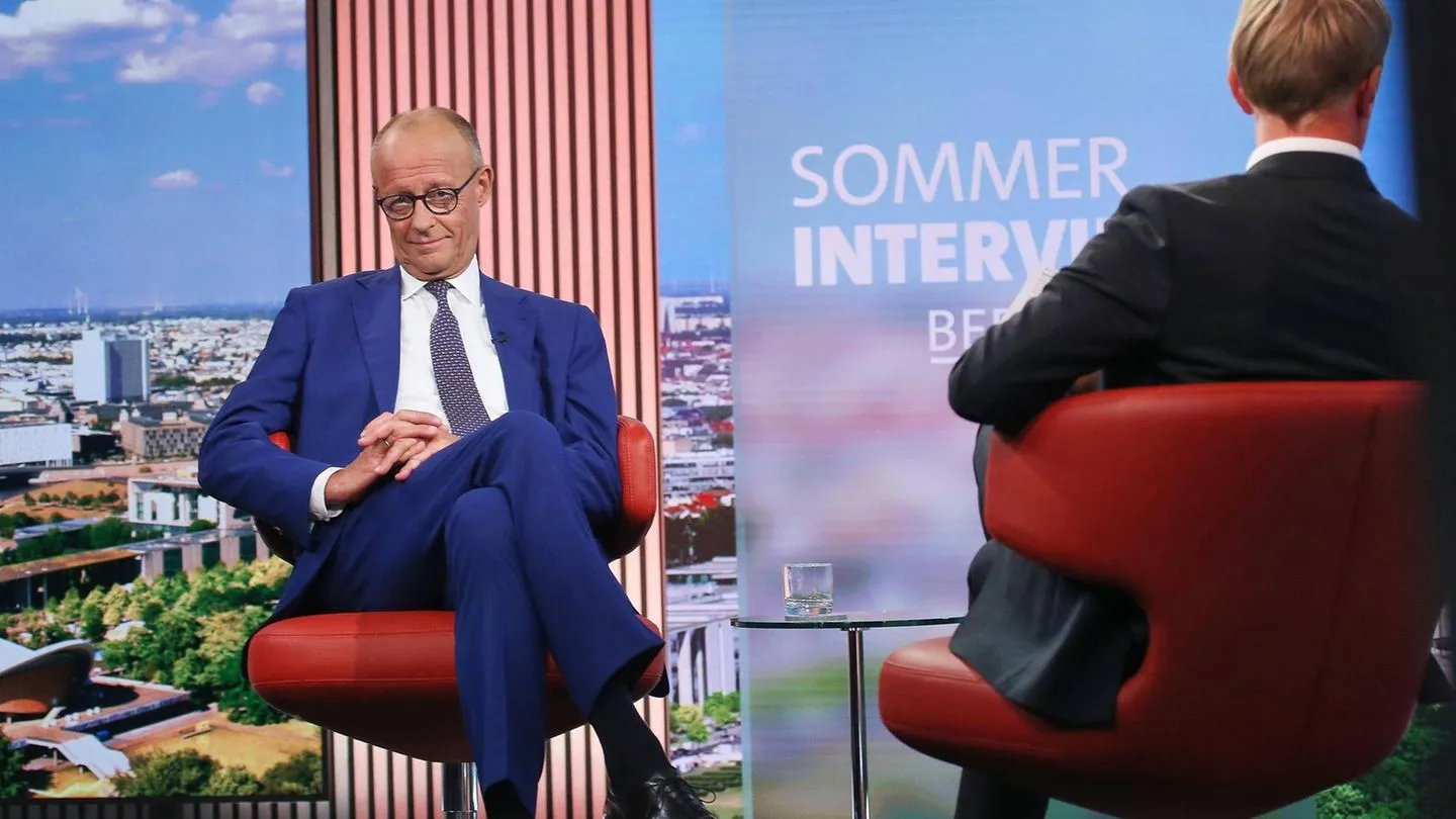 ARD-Sommerinterview: Warum Friedrich Merz von der Idee einer Bundespräsidentin abrückt