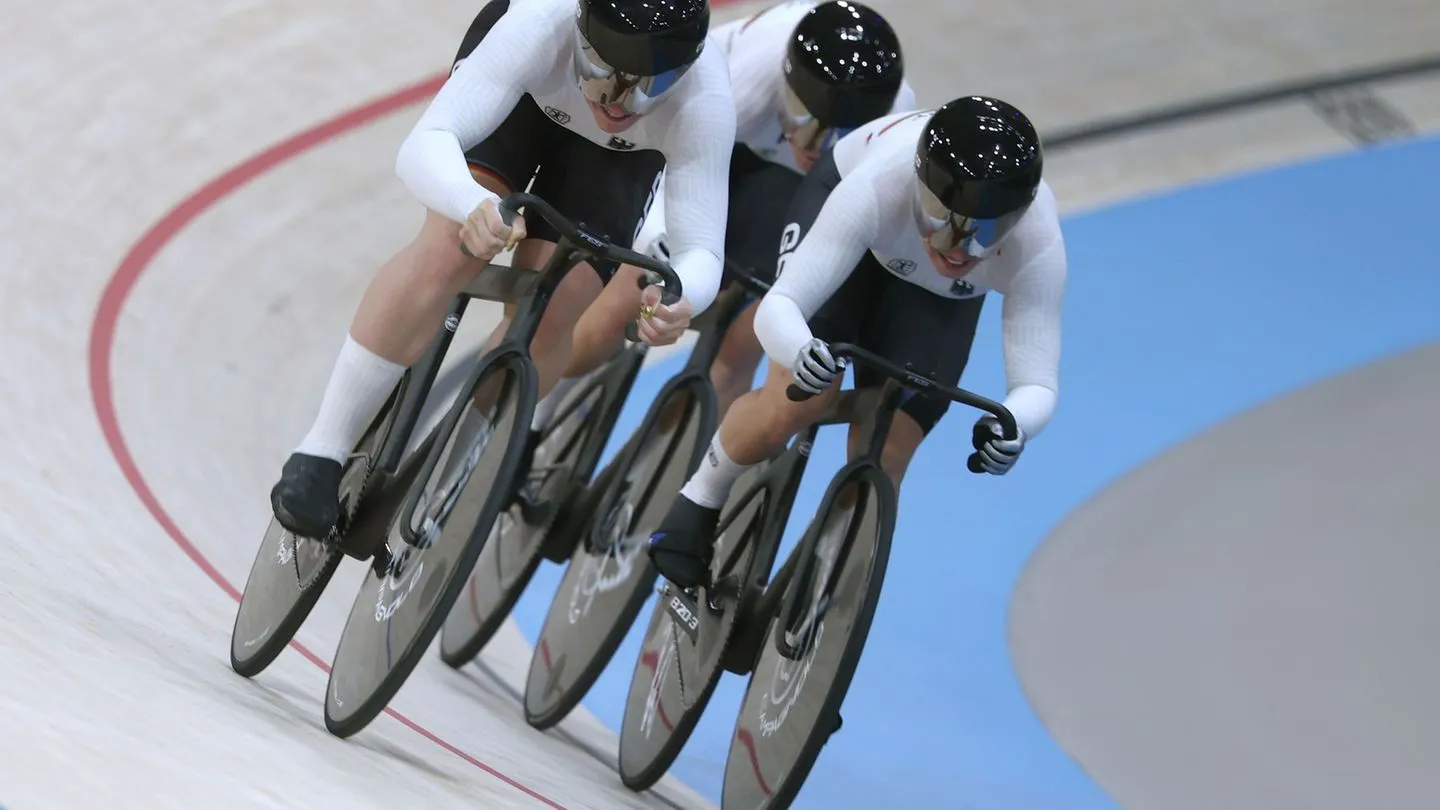 Titelkämpfe in Shanghai: Erste WM-Medaille seit 2023 — Teamsprint-Trio holt Bronze