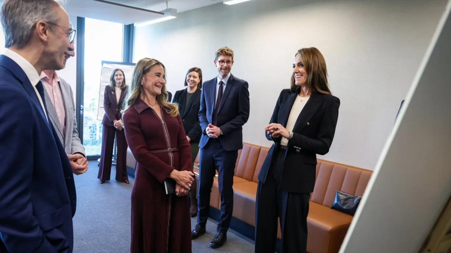 Termin in London: Bill Gates' Ex-Frau trifft Prinzessin Kate – warum das Treffen auffällt