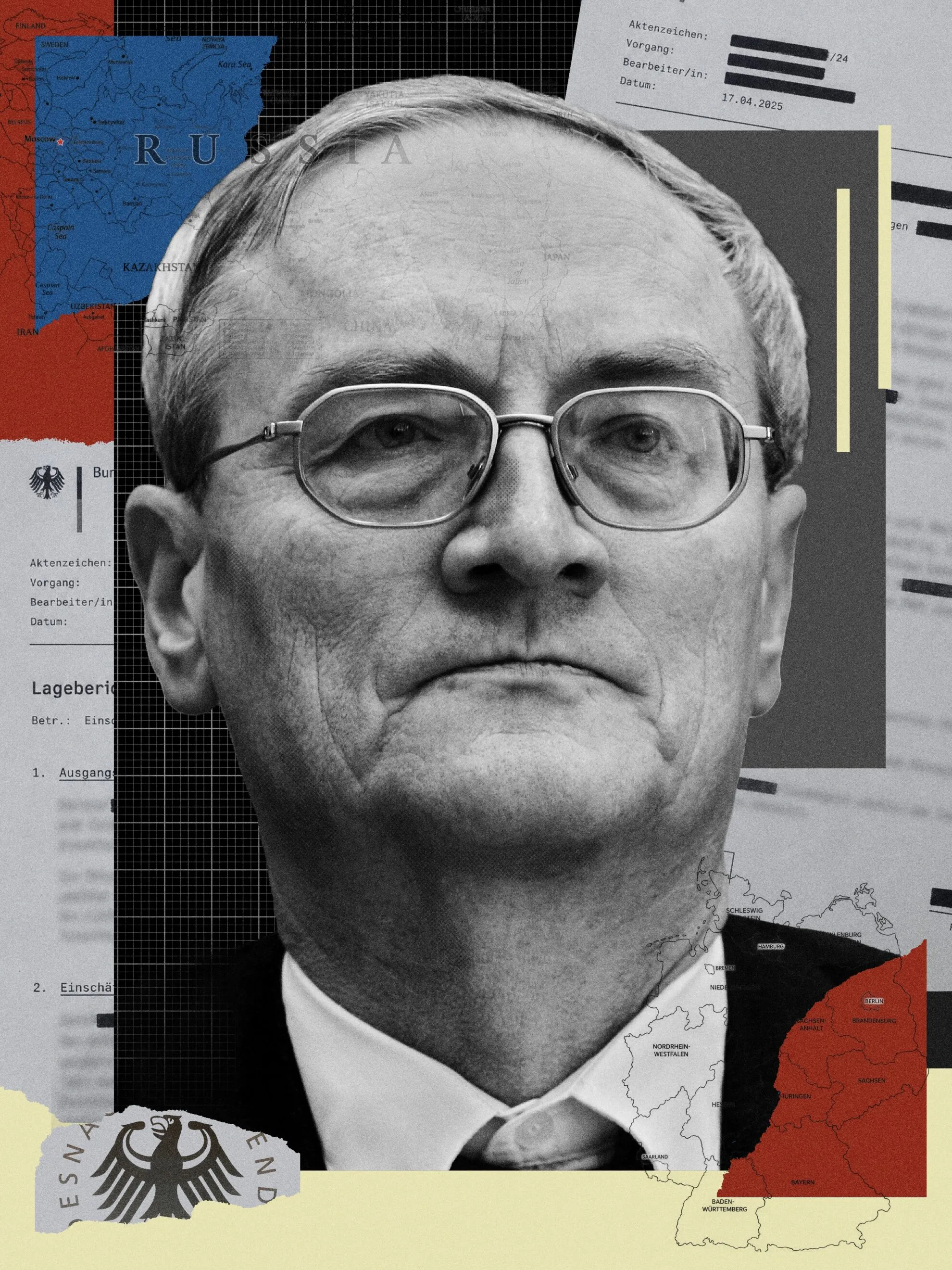 Treffen Sie den ehemaligen deutschen Spionagechef, nun des Landesverrats verdächtigt