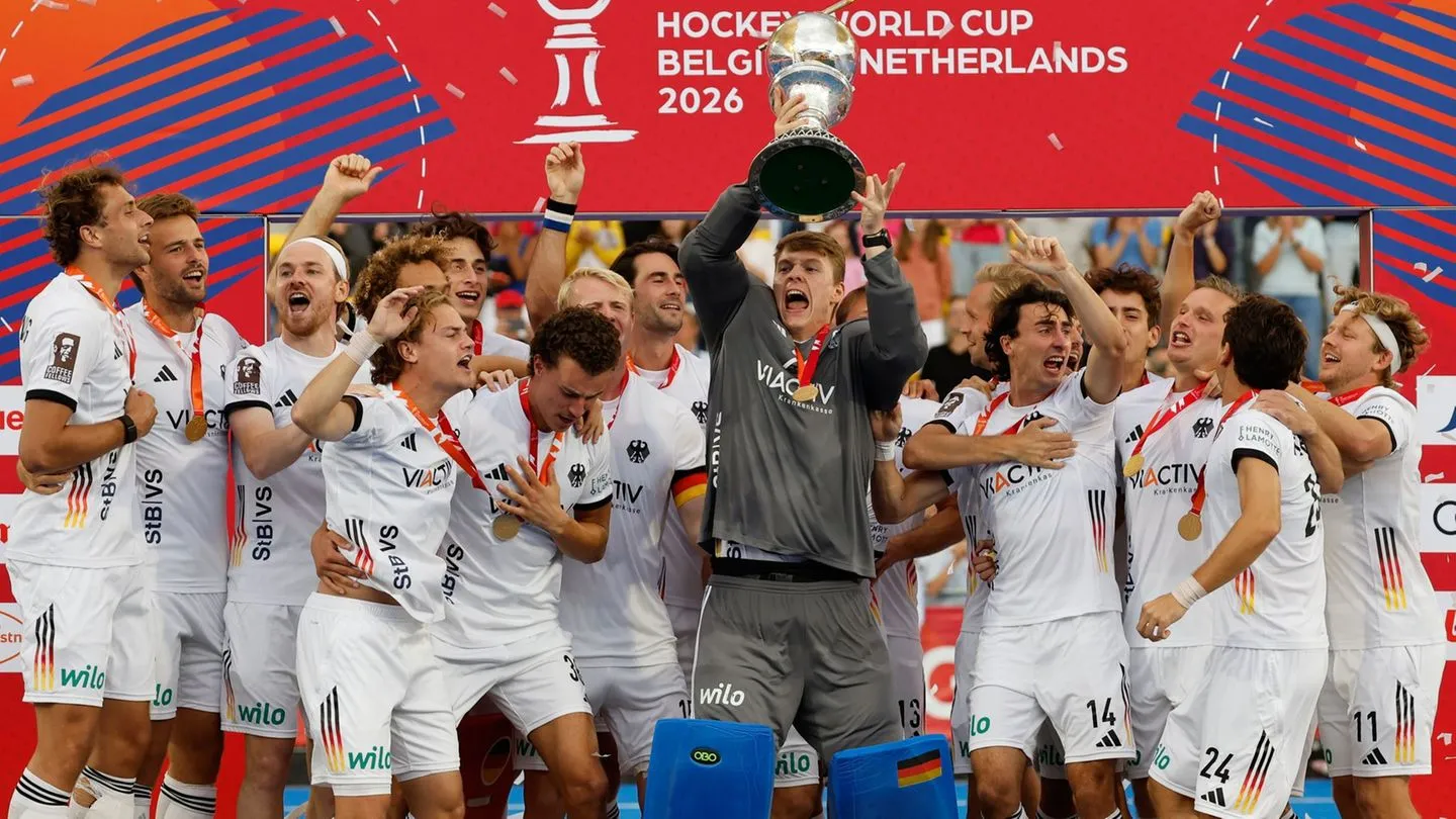 Vierter WM-Titel: Unsere Hockey-Herren feiern historischen Triumph