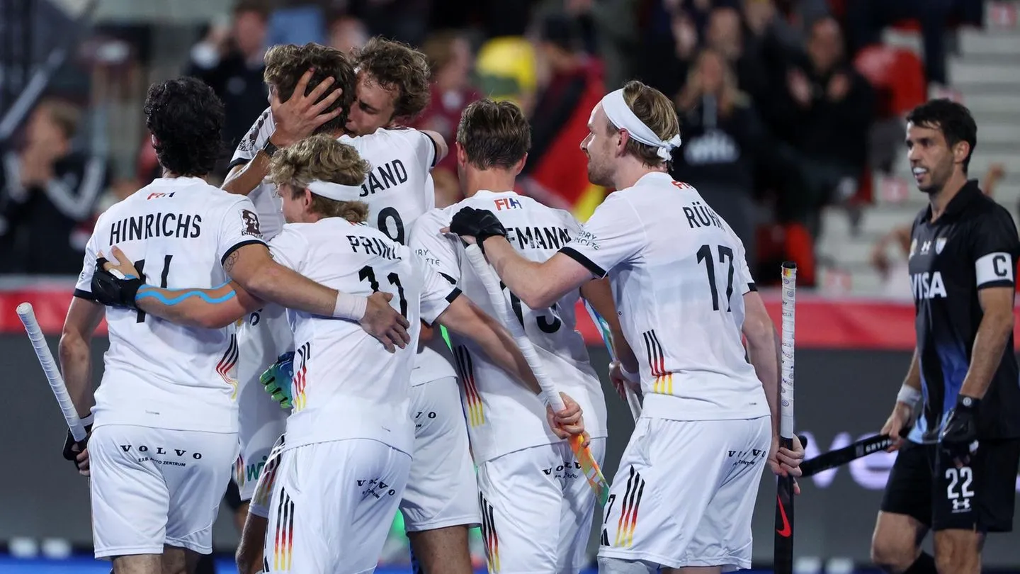 Sieg über Argentinien: Deutsche Hockey-Herren erreichen verdient das WM-Finale