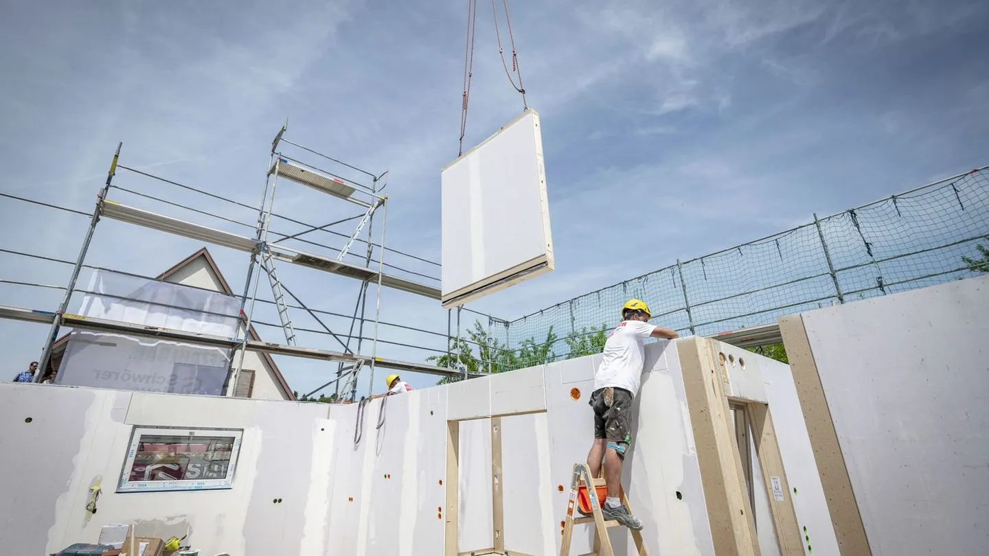 Immobilien: Fertighäuser boomen — im Südwesten besonders gefragt
