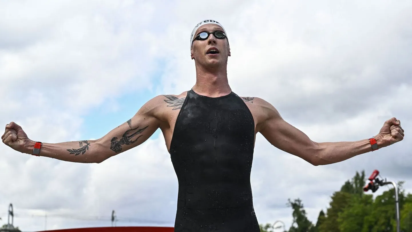 EM im Freiwasserschwimmen: Wellbrock verblüfft und träumt — zweites EM-Gold in Paris