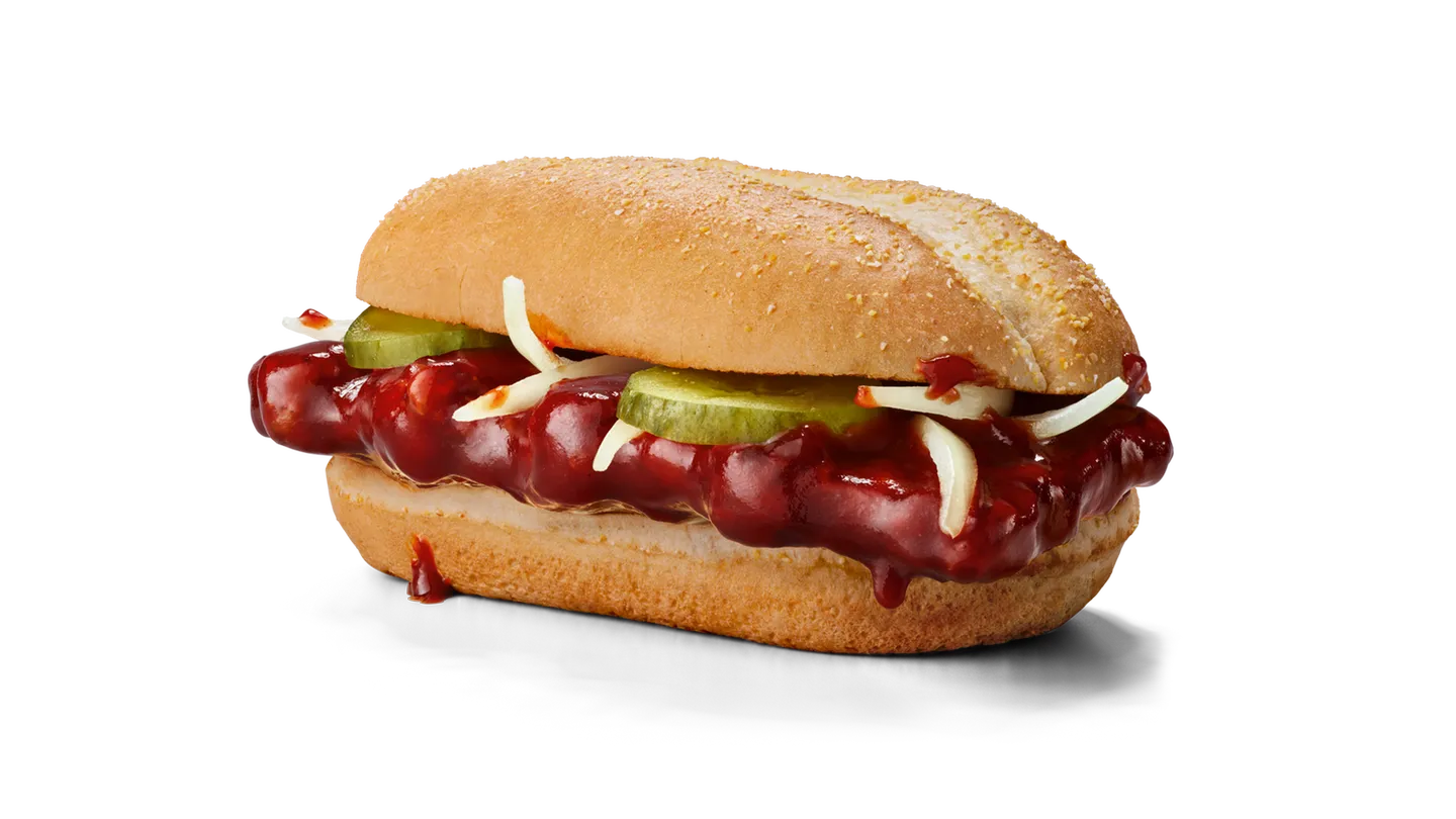 Fast Food: Nach 37 Jahren verschwindet der „McRib“ – heute letzter Verkaufstag